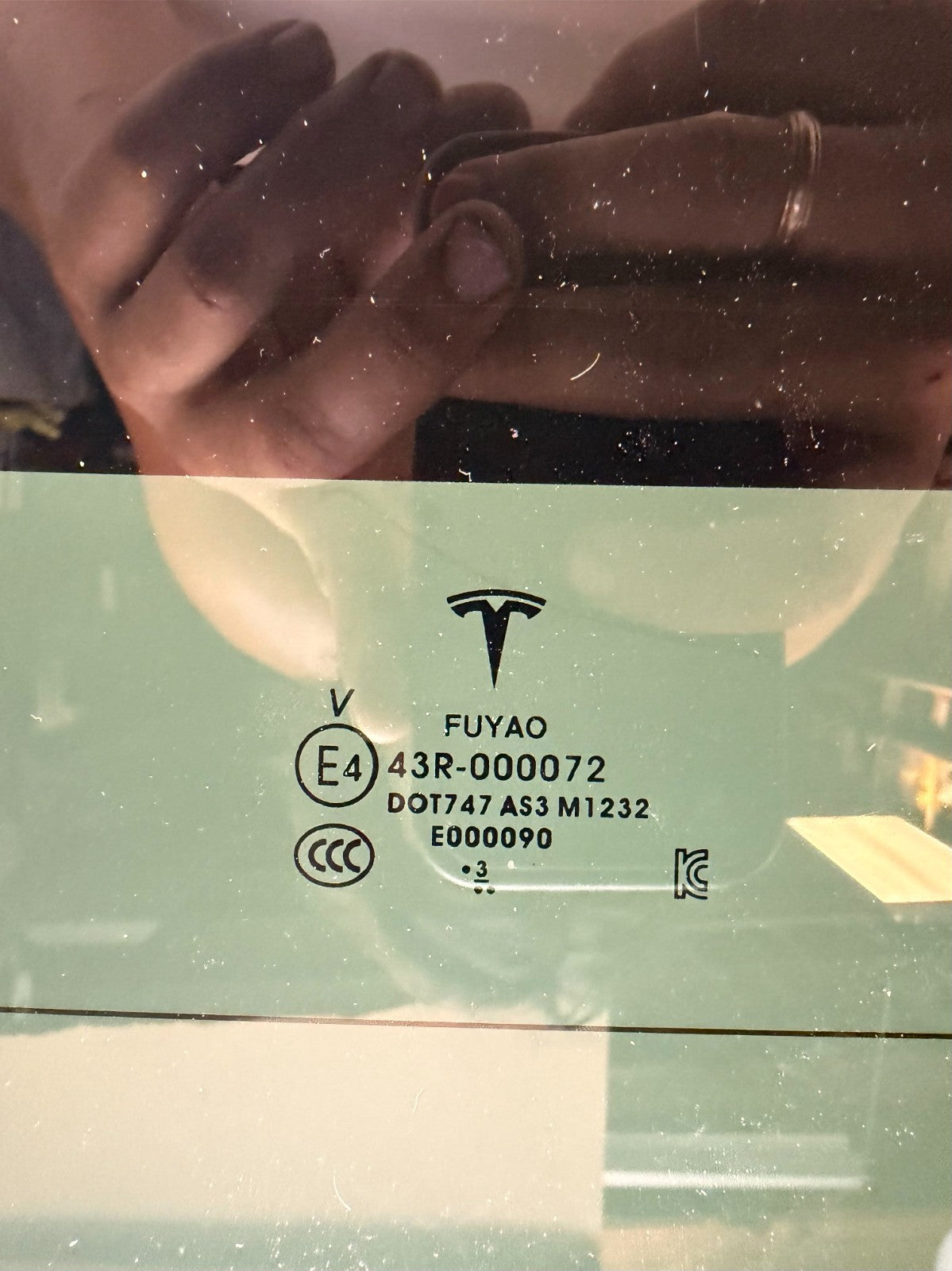 2020-2024 Tesla Model Y Rear Glass Liftgate Backlite 1632812-00-A