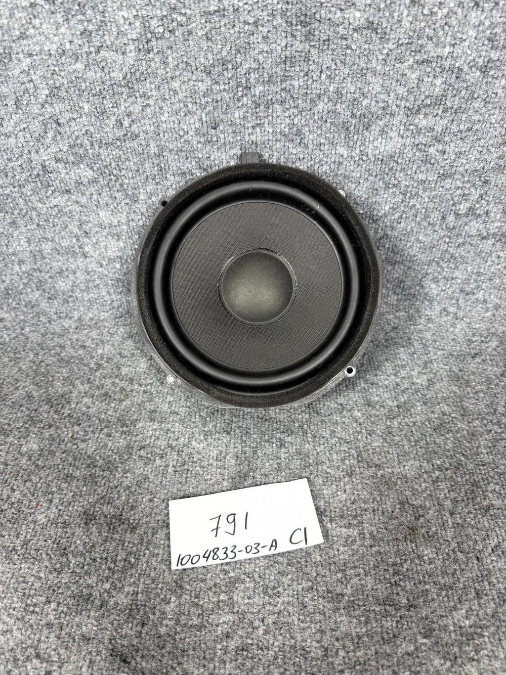 16-20 Tesla Model X Rear Left OR Right Door Audio Sound Speaker OEM, 100483303A