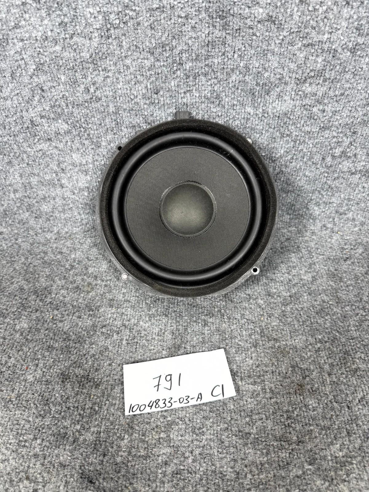 16-20 Tesla Model X Rear Left OR Right Door Audio Sound Speaker OEM, 100483303A