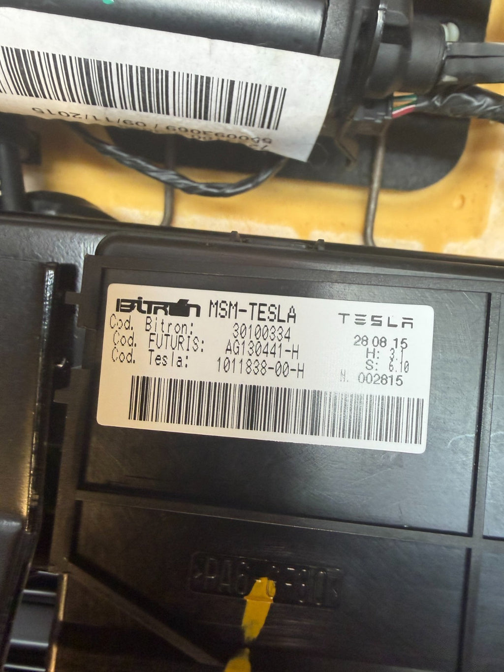 2017-2020 TESLA MODEL S FRONT LEFT DRIVER SEAT ASSEMBLY AG130088-E