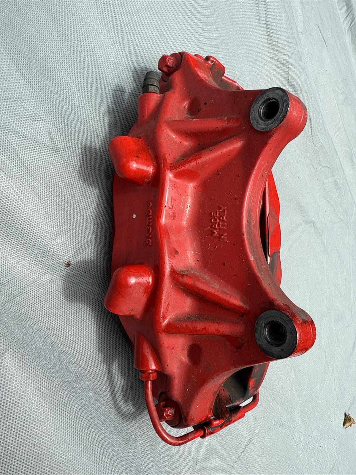 ♦️12-20 TESLA MODEL S FRONT LEFT SIDE BRAKE CALIPER BREMBO OEM,  1007794-01-D