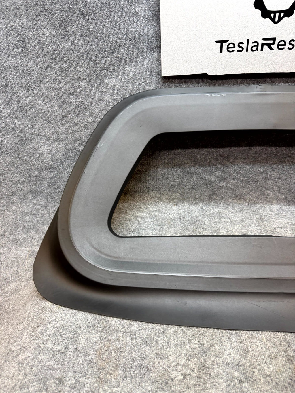 2020-2024 TESLA MODEL Y FRONT TRUNK FRUNK BAFFLE COWL TRIM COVER OEM, 149408800C
