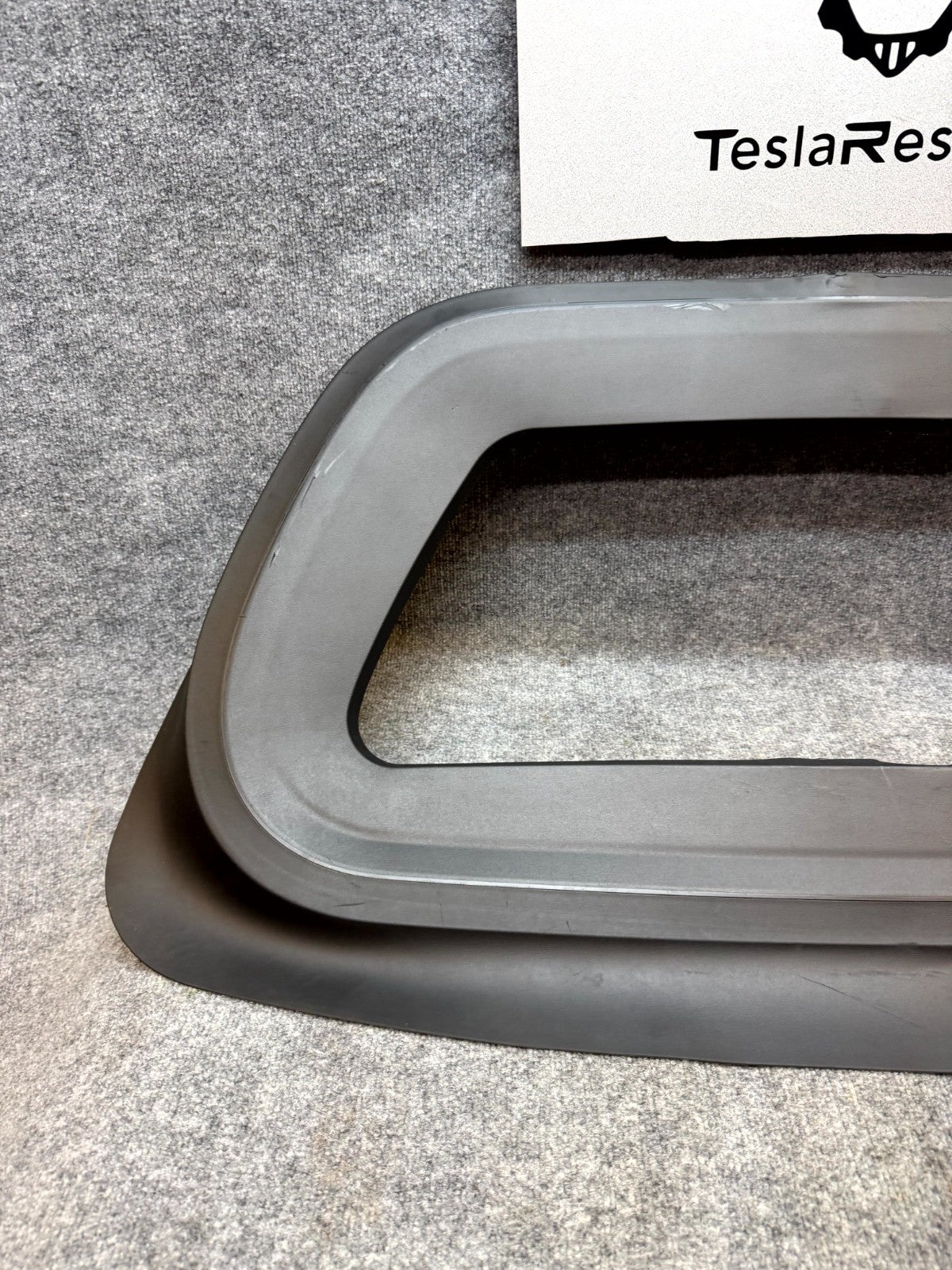 2020-2024 TESLA MODEL Y FRONT TRUNK FRUNK BAFFLE COWL TRIM COVER OEM, 149408800C