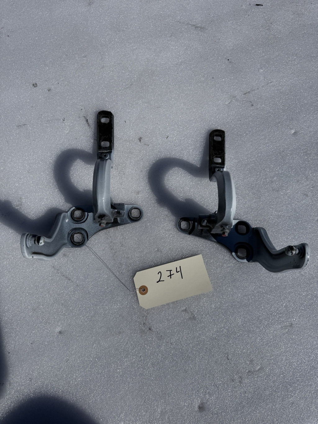♦️16-22 TESLA MODEL X RIGHT REAR LEFT FRONT PRIMARY DOOR HINGES OEM 1037844-00-M