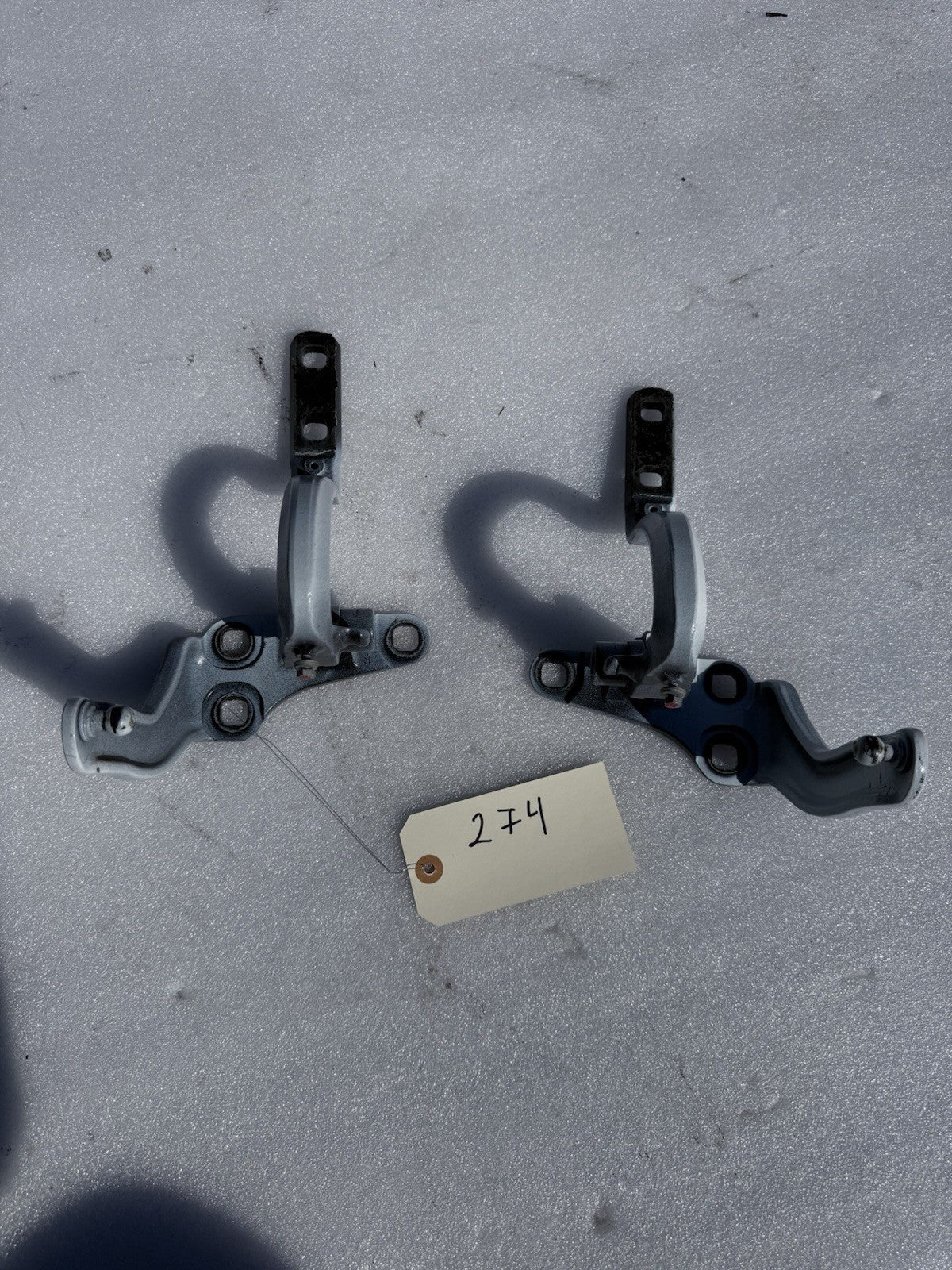 ♦️16-22 TESLA MODEL X RIGHT REAR LEFT FRONT PRIMARY DOOR HINGES OEM 1037844-00-M