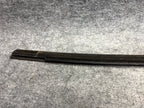 ♦️12-20 TESLA MODEL S REAR LEFT SIDE DOOR CHROME BELT MOLDING OEM, 1038395-80-A