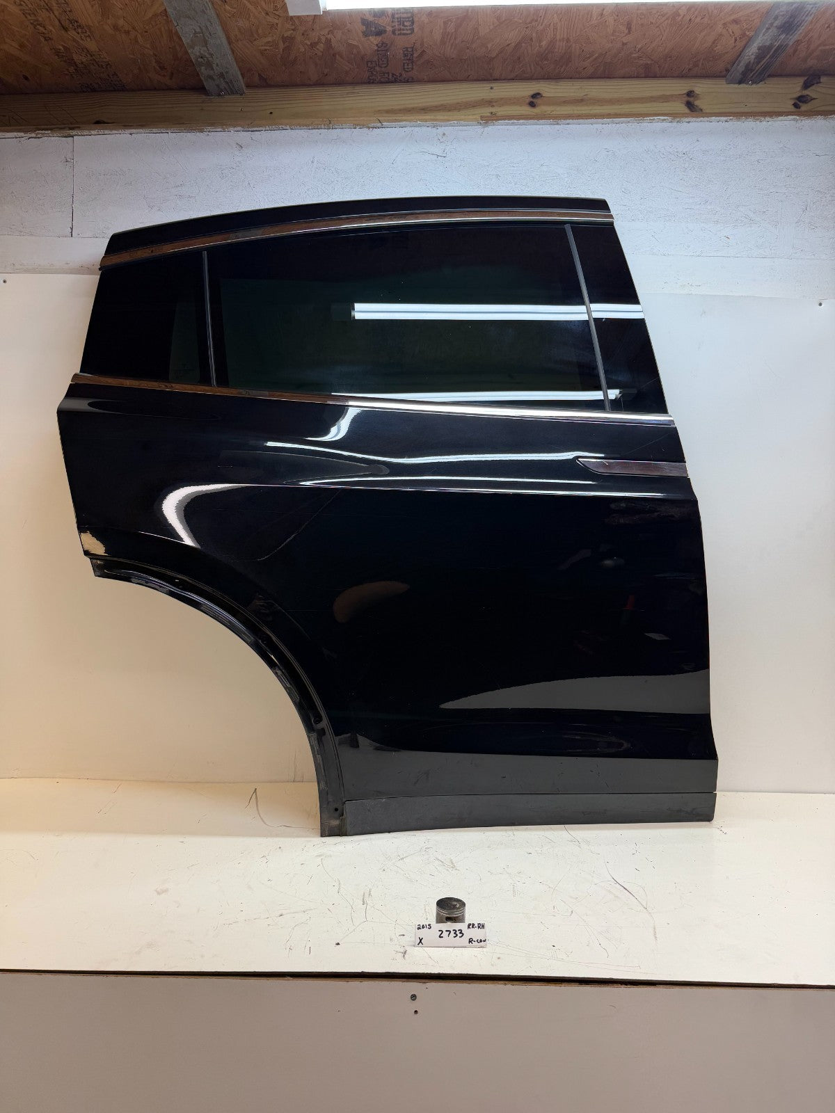 2015 TESLA MODEL X REAR RIGHT PASSENGER SIDE FALCON DOOR SHELL PANEL OEM