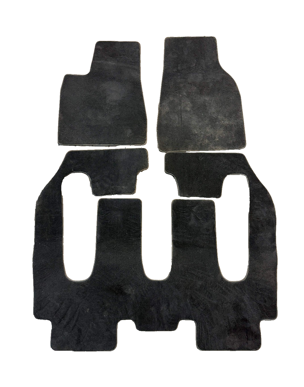 2016-2020 TESLA MODEL X FLOOR MATS COVERS CARPET FULL SET BLACK
