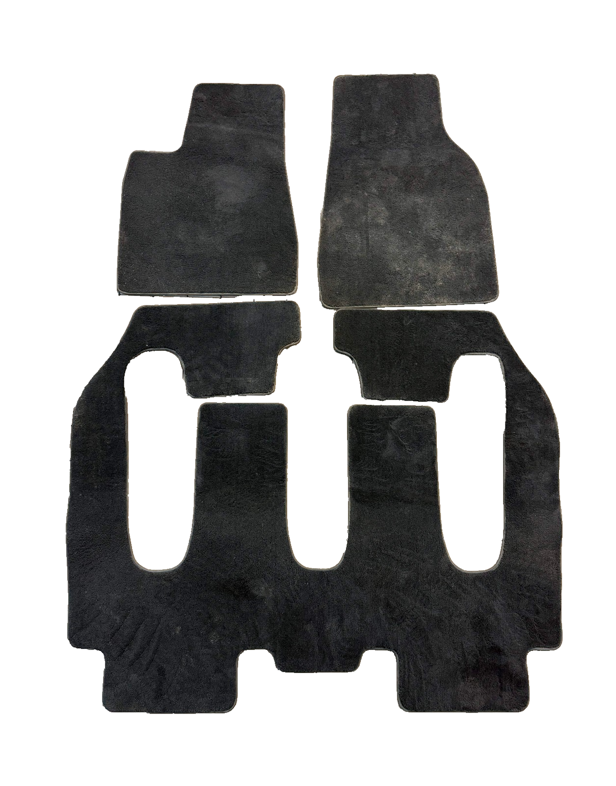 2016-2020 TESLA MODEL X FLOOR MATS COVERS CARPET FULL SET BLACK