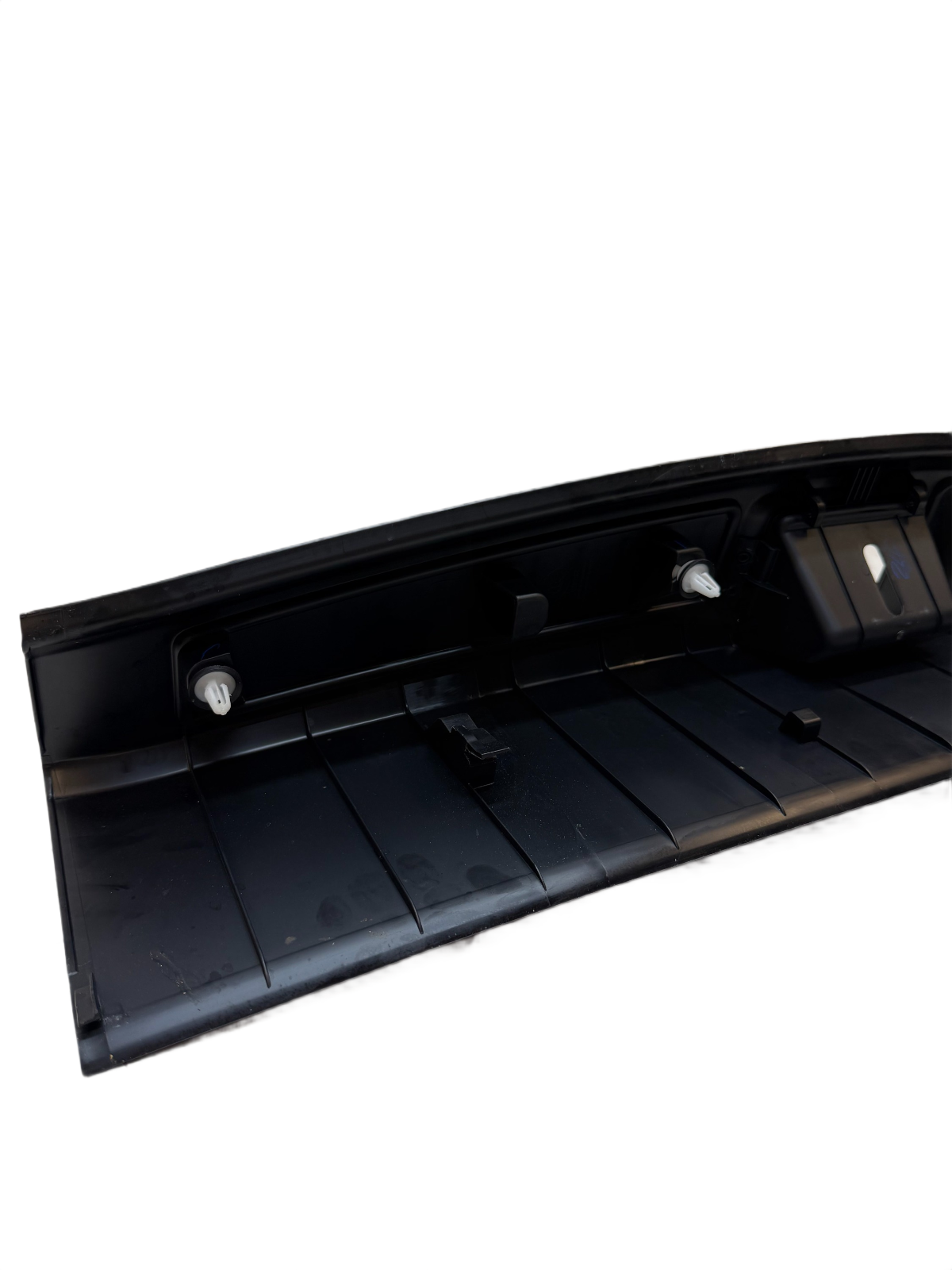 2012-2020 TESLA MODEL S REAR TRUNK SCUFF SILL PLATE MOLDING TRIM OEM