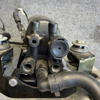 2012-2015 Tesla Model S Air Suspension Compressor Pump w/ Bracket 6006404-00-B