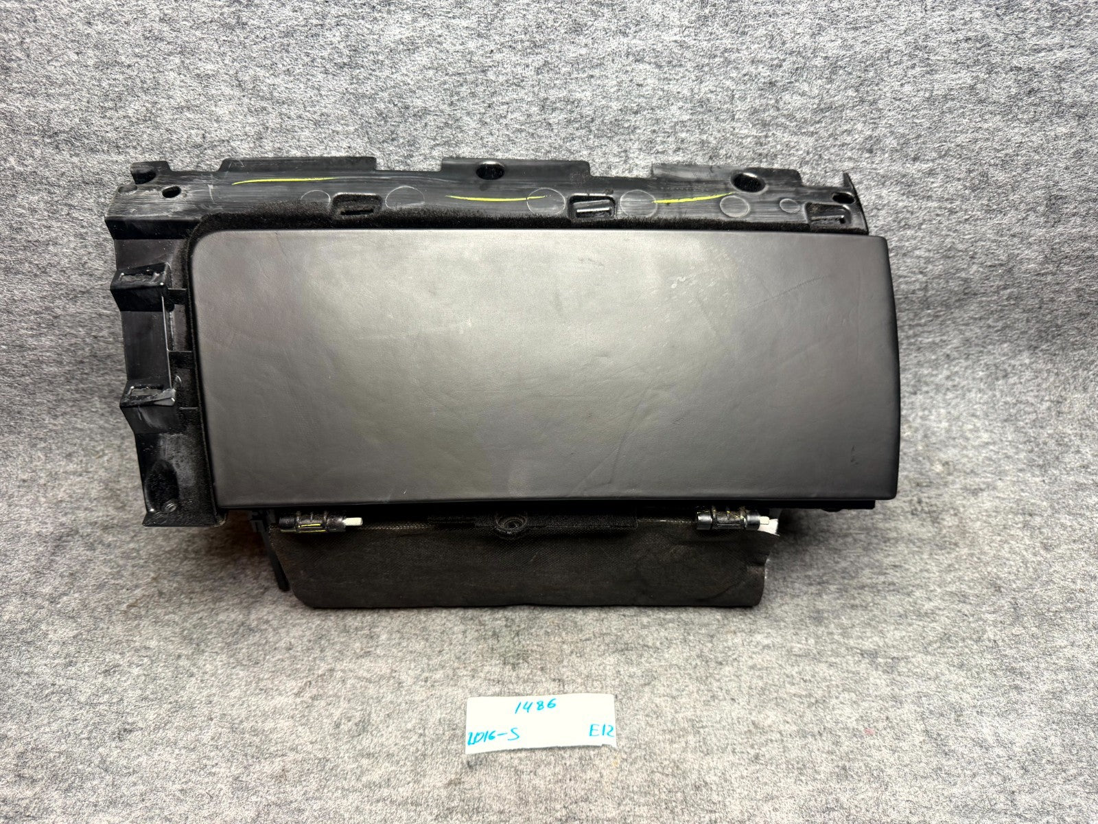 ♦️2012–2020 TESLA MODEL S GLOVE BOX STORAGE COMPARTMENT ASSY OEM, 1003327-01-N
