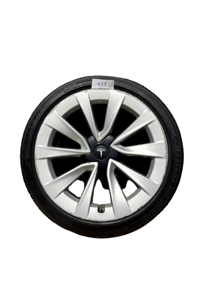 2017 - 2023 TESLA MODEL 3 FACTORY WHEEL RIM WITH TIRE OEM, 1044264-00-A