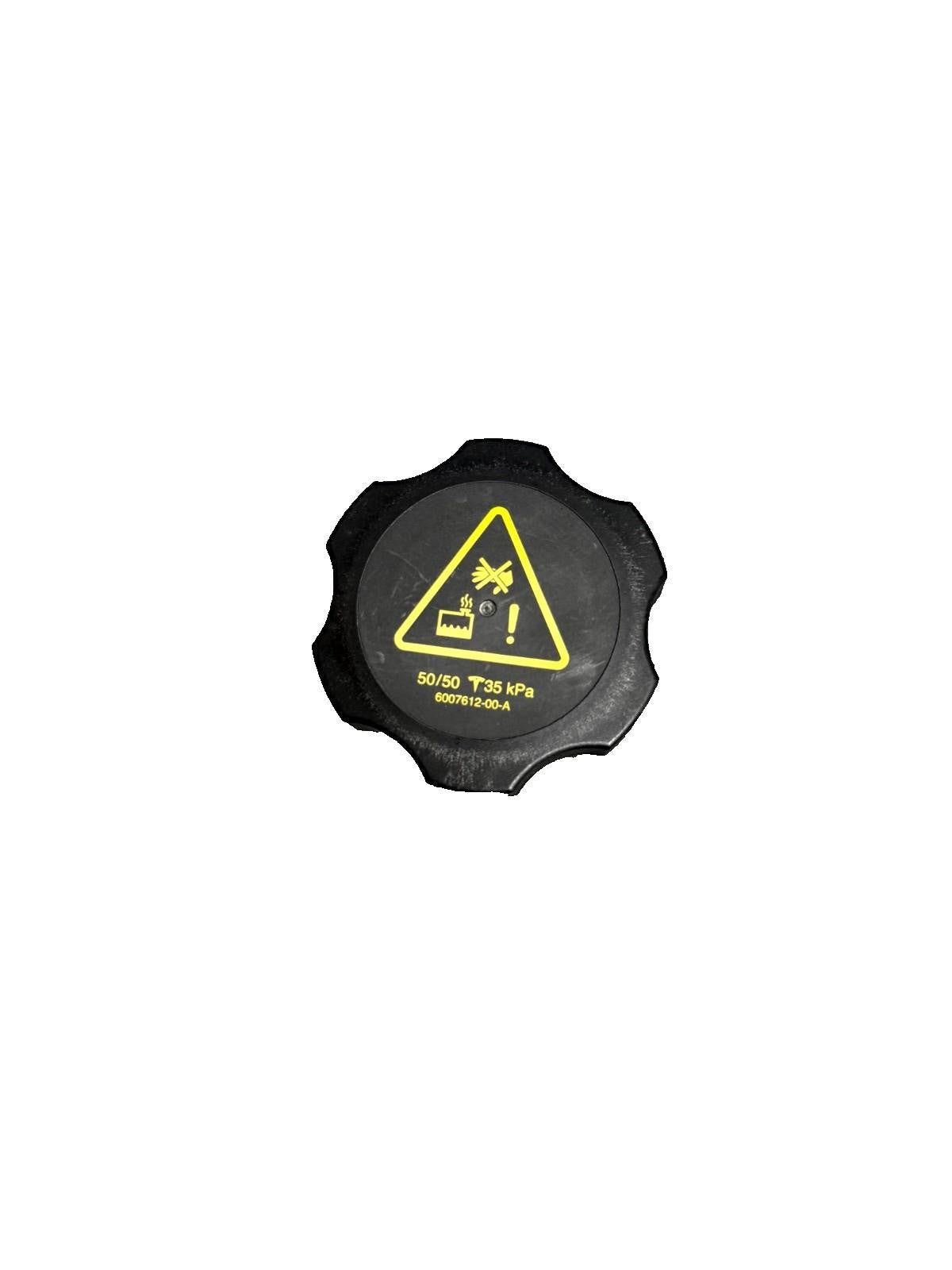 12-20 Tesla Model X S Coolant Reservoir Bottle Tank Cap Cover OEM, 6007612-00-A