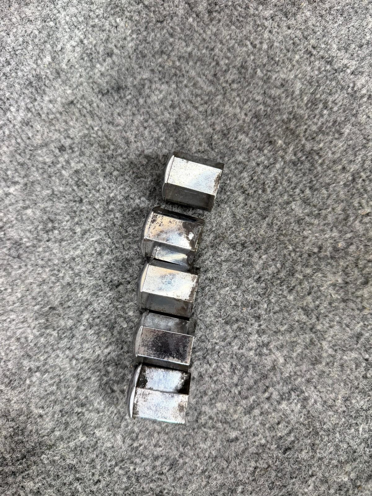 ♦️12-23 Tesla Model X S Y 3 Chrome Wheel Lug Nut Covers OEM, 108F21247-SREFUS