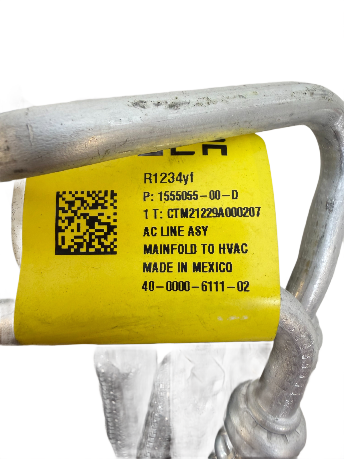 2017 - 2023 TESLA MODEL 3 Y OEM AC MANIFOLD HVAC LINE TUBE ASSEMBLY 1555055-00-D