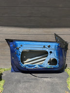 2018 - 2023 TESLA MODEL 3 FRONT LEFT DRIVER SIDE DOOR SHELL BLUE OEM