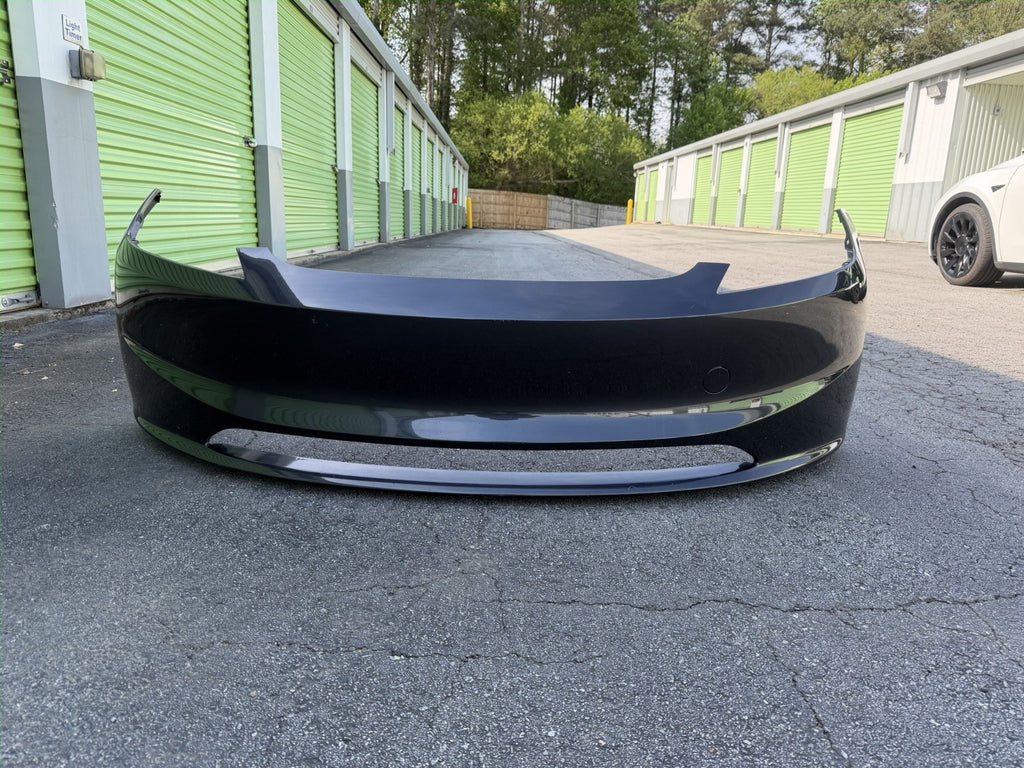 2024-2026 Tesla Model 3 Front Bumper Cover Primed Non-Performance 2005802-00-B