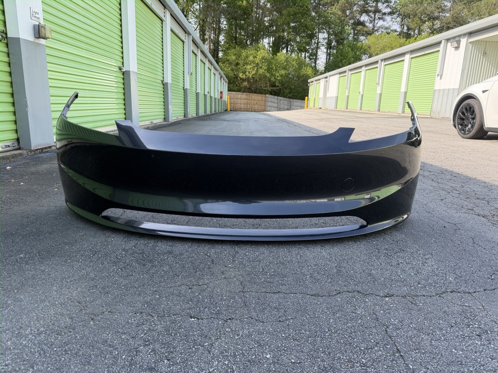 2024-2026 Tesla Model 3 Front Bumper Cover Primed Non-Performance 2005802-00-B