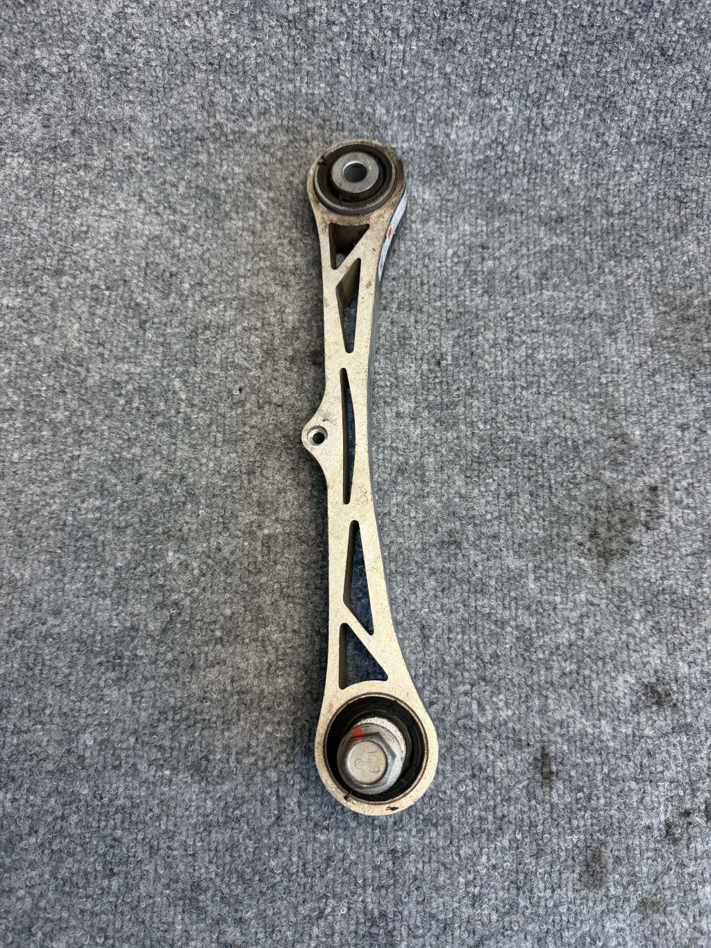 2012-2021 TESLA MODEL S REAR LEFT UPPER TOE LINK CONTROL ARM OEM