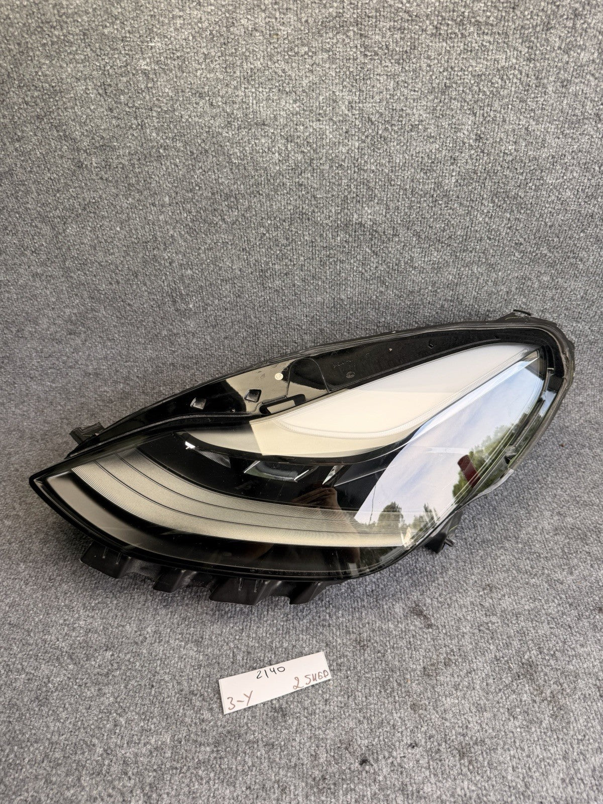 2021 - 2023 TESLA MODEL 3 FRONT LEFT HEADLIGHT LED LIGHT LAMP OEM 151495200D