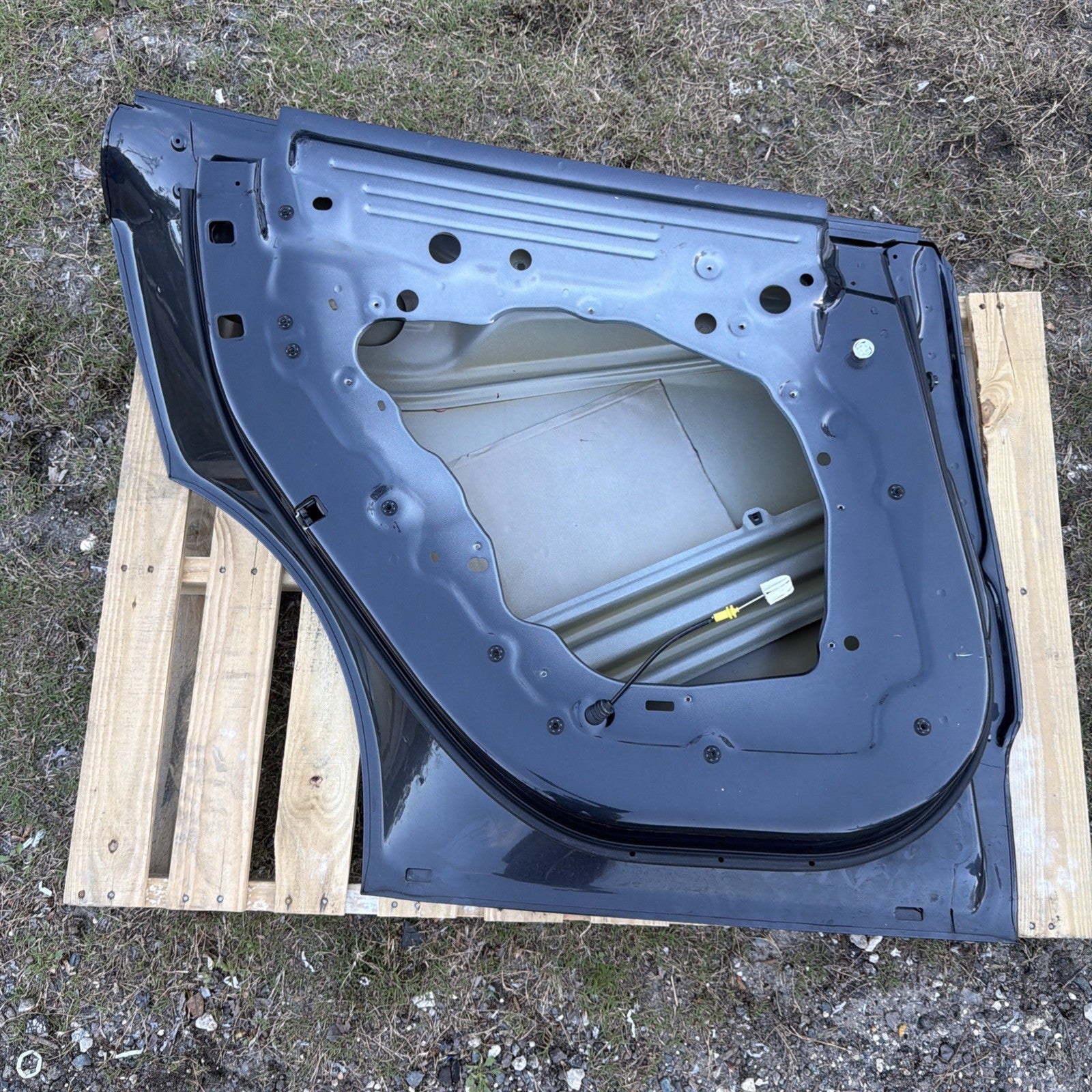 20-24 Tesla Model Y MY Rear Driver Side Door Shell Panel Left OEM Gray - PN01