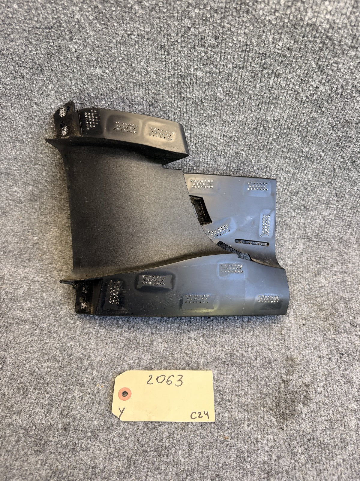 2020-2024 TESLA MODEL Y FRONT RIGHT SIDE BUMPER INNER BRACKET OEM, 1493742-00-A
