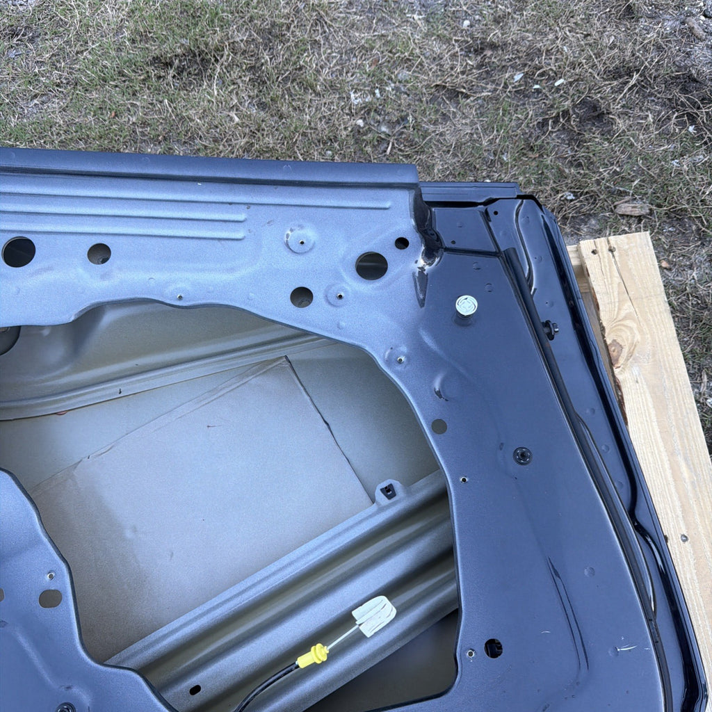 20-24 Tesla Model Y MY Rear Driver Side Door Shell Panel Left OEM Gray - PN01