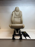 2016-20 Tesla Model X Rear Right 2nd Row Leather Complete Seat OEM 1059717-00-B
