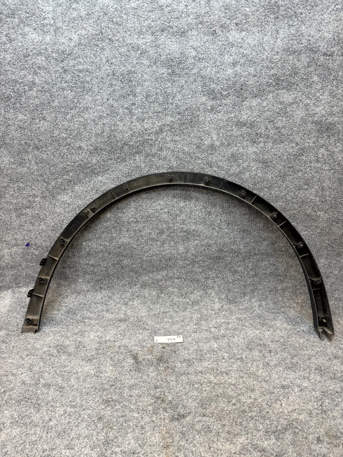 2020-2024 TESLA MODEL Y REAR LEFT WHEEL FENDER FLARE MOLDING OEM, 1494187-00-C