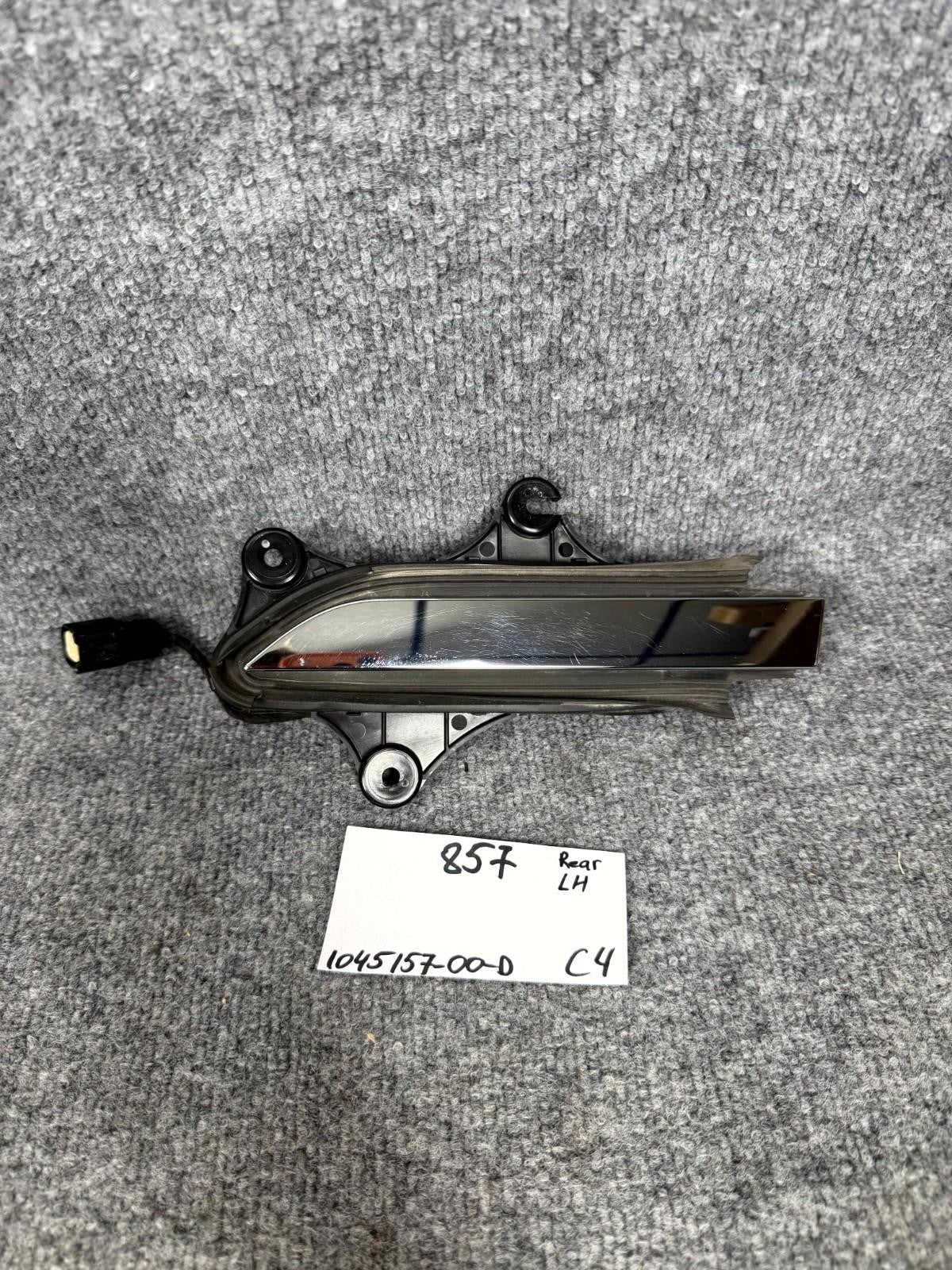 2016-2020 Tesla Model X Rear Left Side Exterior Door Handle OEM, 1045157-00-D