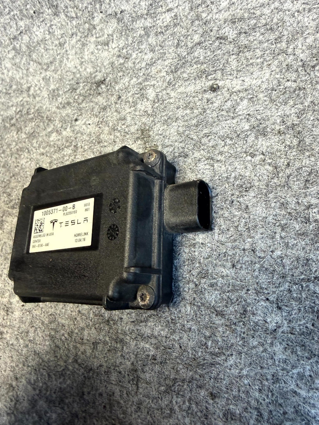♦️12–20 TESLA MODEL S HOMELINK GARAGE DOOR CONTROL MODULE UNIT OEM, 1005371-00-B