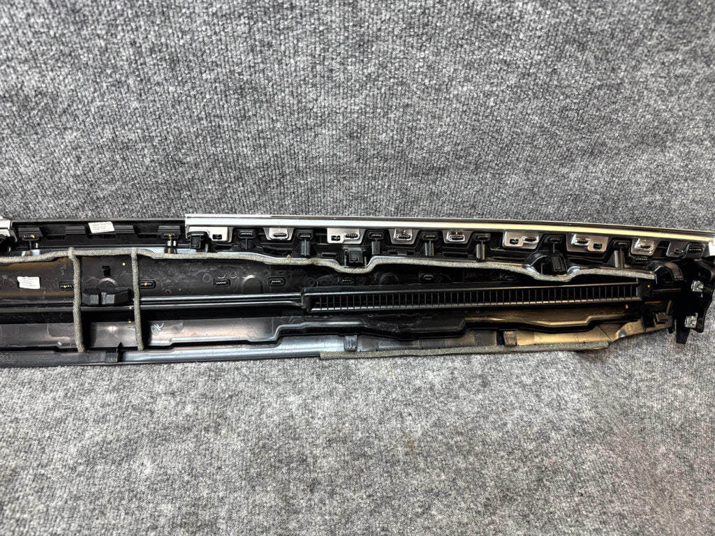 2020 - 2024 TESLA MODEL Y LEFT INSTRUMENT PANEL DECOR ASSEMBLY OEM, 1877662-00-A