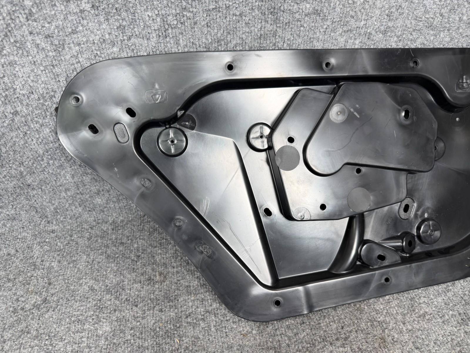 2016-2024 Tesla Model X Rear Left Falcon Door Window Regulator Carrier Panel OEM