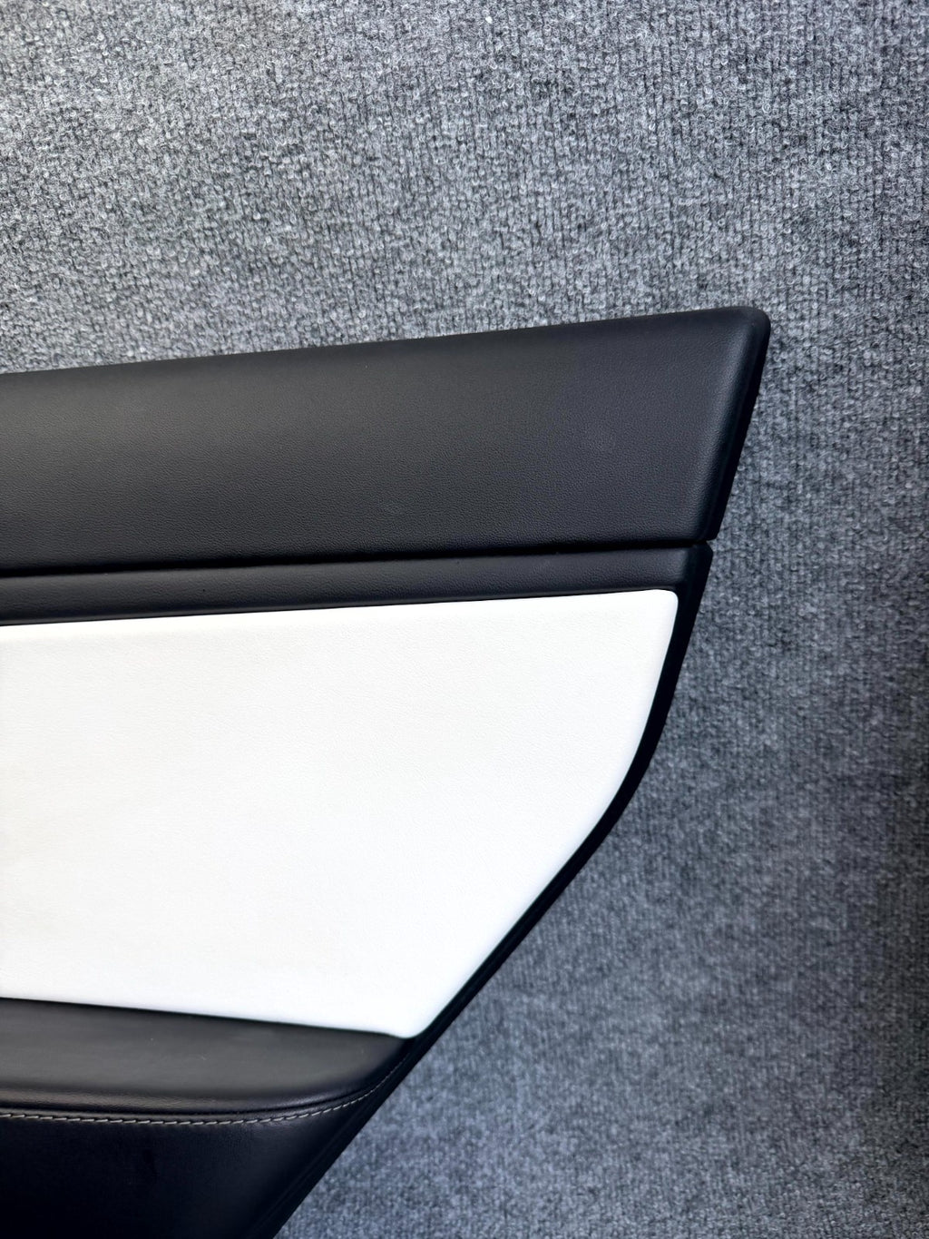 2017-2023 TESLA MODEL 3 REAR RIGHT SIDE DOOR TRIM PANEL BLACK OEM, 1105096-00-E
