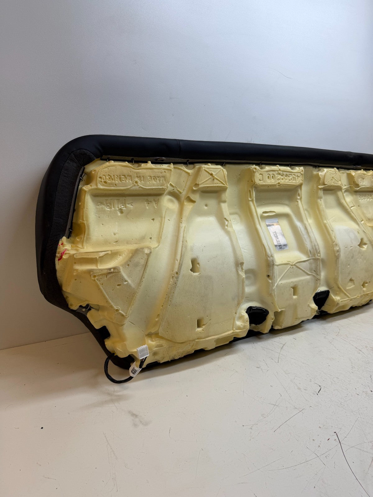 2017-2023 TESLA MODEL 3 REAR LOWER BOTTOM SEAT CUSHION BLACK 1452685-00-B