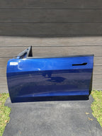 2018 - 2023 TESLA MODEL 3 FRONT LEFT DRIVER SIDE DOOR SHELL BLUE OEM