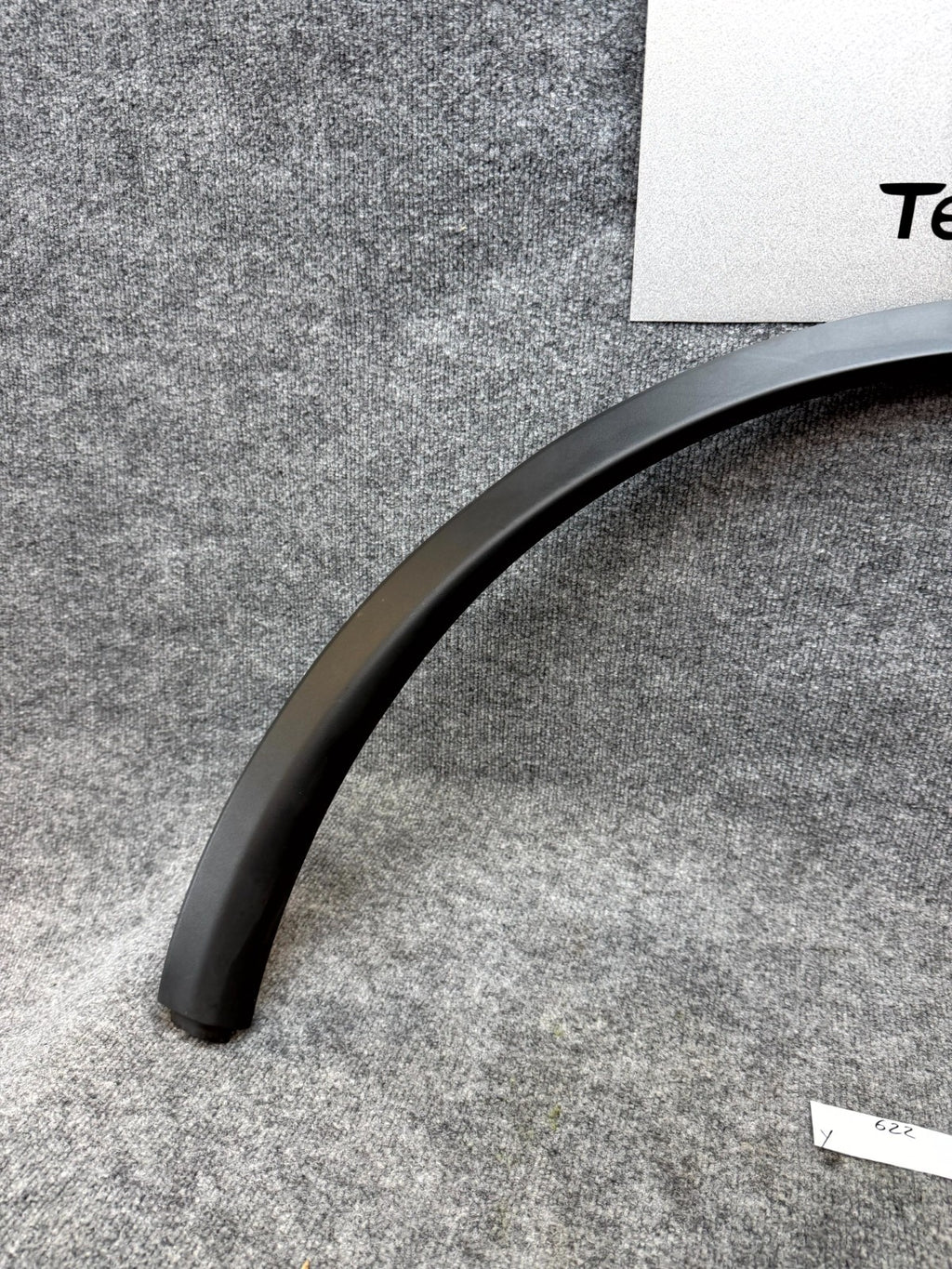 2020 - 2024 TESLA MODEL Y REAR RIGHT SIDE WHEEL FLARE MOLDING OEM, 1494164-00-C