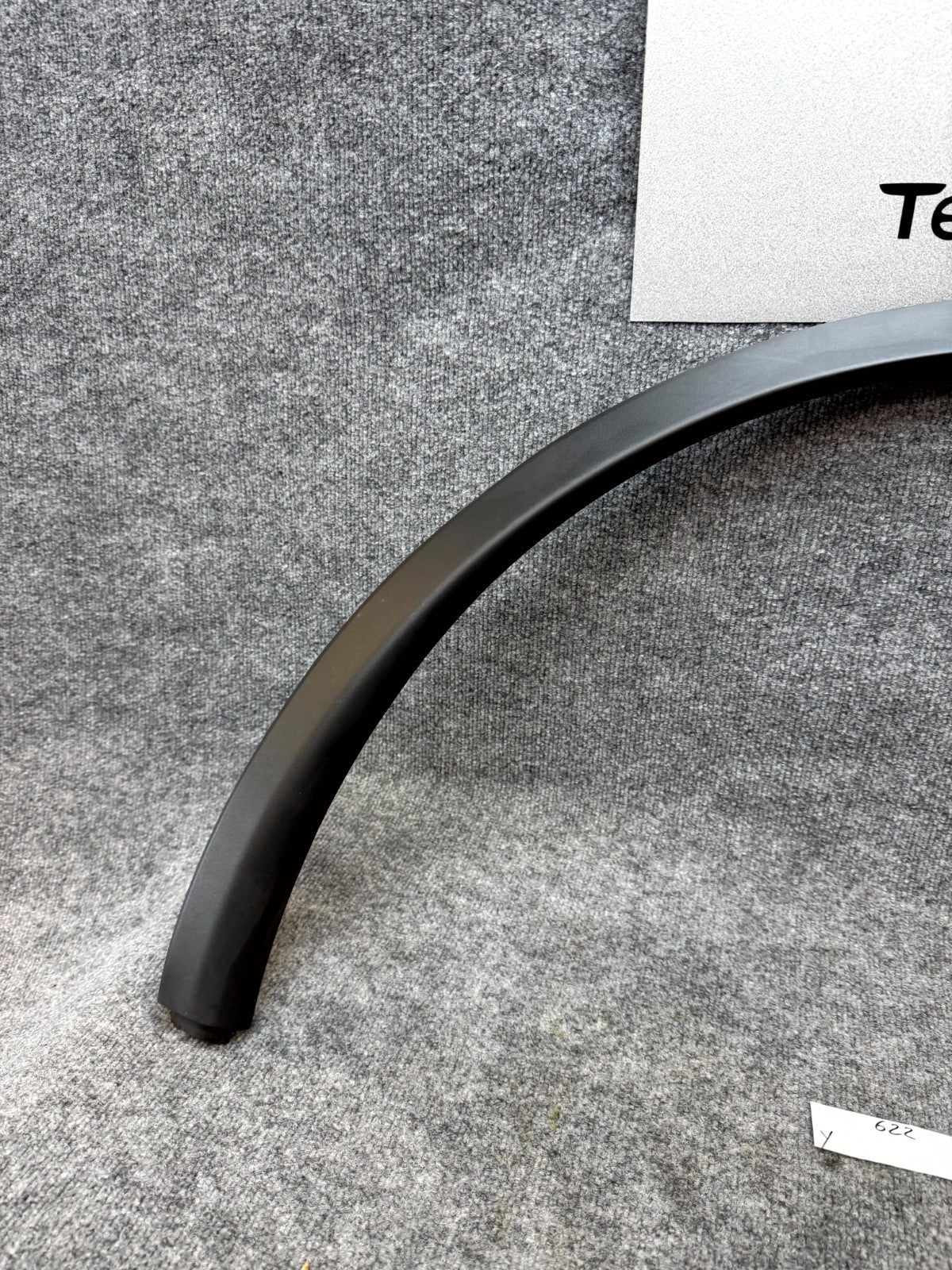 2020 - 2024 TESLA MODEL Y REAR RIGHT SIDE WHEEL FLARE MOLDING OEM, 1494164-00-C