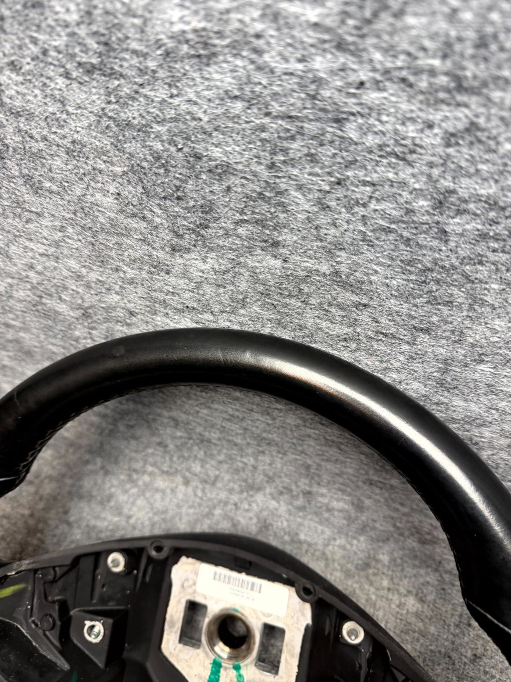 ♦️2012-2020 TESLA MODEL S DRIVER STEERING WHEEL BLACK ASSEMBLY OEM, 1005279-00-D