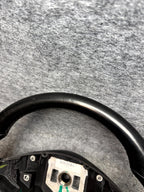 ♦️2012-2020 TESLA MODEL S DRIVER STEERING WHEEL BLACK ASSEMBLY OEM, 1005279-00-D