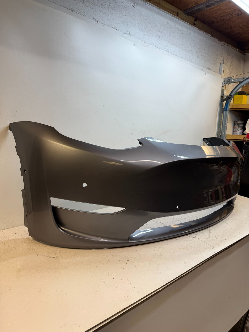 2020-2025 TESLA MODEL Y FRONT BUMPER COVER PANEL OEM 1493745-00-A