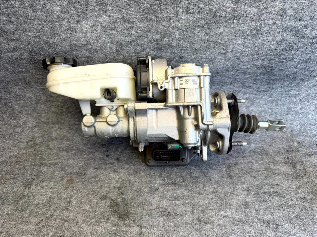 ♦️12-20 TESLA MODEL S BRAKE BOOSTER MASTER CYLINDER W/ RESERVOIR OEM, 103712300B