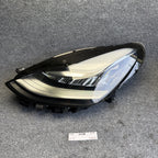 17-20 Tesla Model Y 3 Headlight Left Used OEM Reflector LED