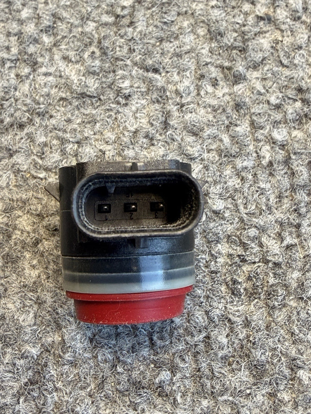 2020-2025 Tesla Model 3 Y Bumper Assist Parking Ultrasonic PDC Sensor Red OEM