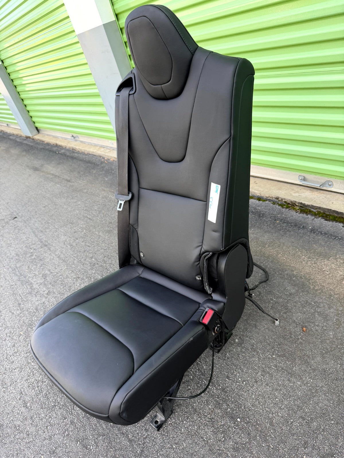 ♦️2016-2023 TESLA MODEL X 3 REAR RIGHT SIDE FULL SEAT ASSEMBLY OEM, 1495845-00-A