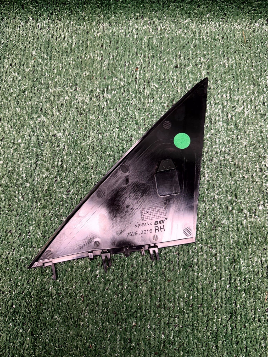 ♦️2020-2024 TESLA MODEL Y RIGHT EXTERIOR MIRROR A PILLAR APPLIQUE OEM, 2529.3016