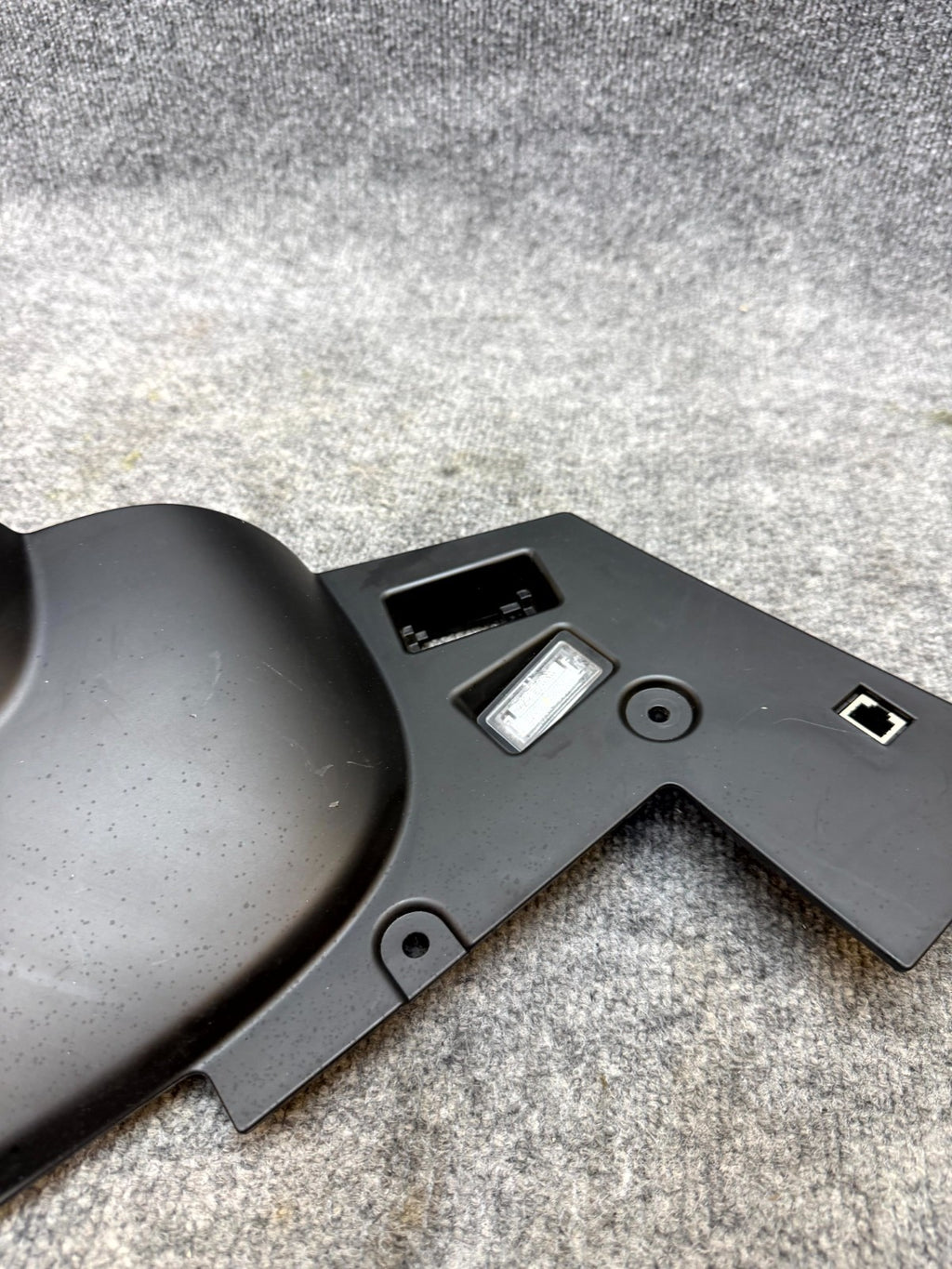 17-23 TESLA MODEL 3 LEFT UNDER DASHBOARD FOOTWHEEL STEERING TRIM OEM, 150707600B