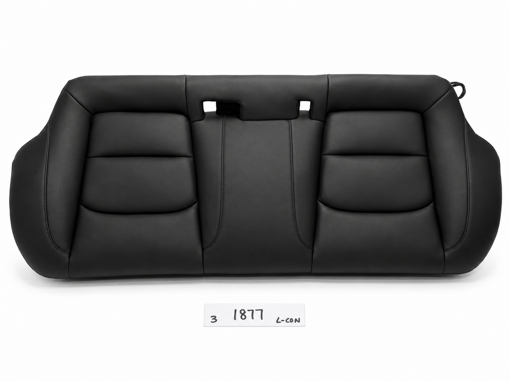 2017-2023 Tesla Model 3 Rear Second 2 Row Lower Seat Cushion Black OEM