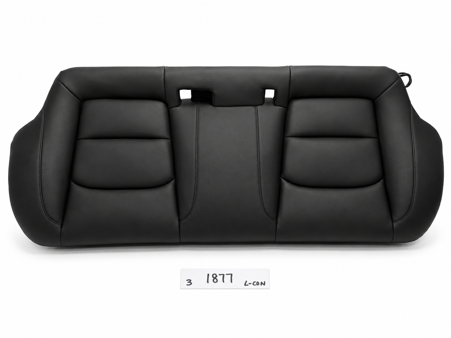 2017-2023 Tesla Model 3 Rear Second 2 Row Lower Seat Cushion Black OEM